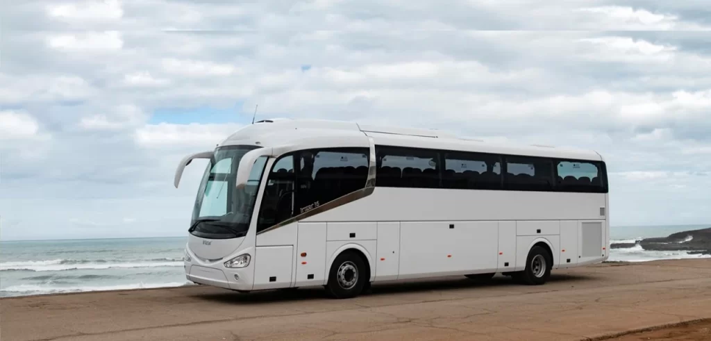 river side view with bus charter melbourne